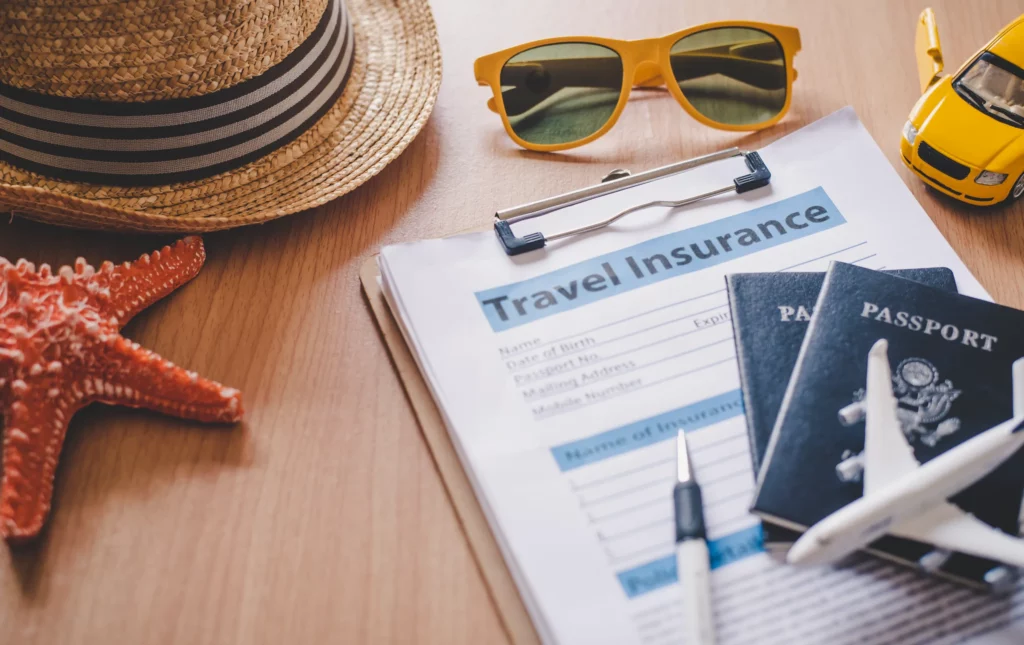 Travel insurance documents to help travellers feel confident in travel safety.